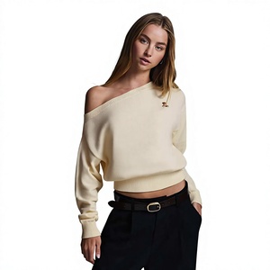 OEM Custom <b>Women</b> Letter Puff Print Contrast Color Block Tracksuit Splicing Pullover Long Sleeve Casual Sweatshirt <b>Set</b> - Product Image 2