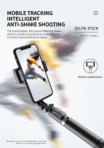 Stabilisateur de téléphone anti-tremblement <span class=keywords><strong>Q08</strong></span>, mini trépied perche à <span class=keywords><strong>selfie</strong></span> avec contrôle Type-C, stabilisateur de téléphone - Product Image 4