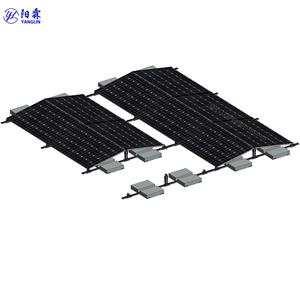 Bảng điều khiển năng lượng mặt trời Ballast hệ thống lắp đặt mái bằng phẳng với hướng Đông Tây và nam - Product Image 5