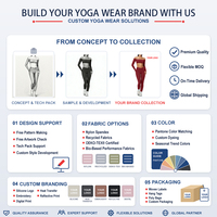 Ensemble de yoga personnalisé : Haut à manches longues épaules dénudées et pantalon skinny taille en V pour femme – Tenue de sport et fitness