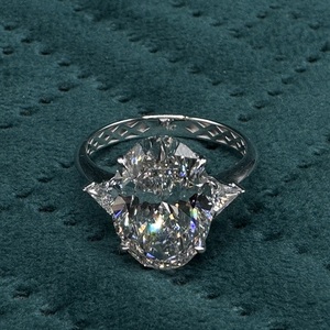 แหวนทองคำขาว 14k คลาสสิก เครื่องประดับหรูหราสำหรับสวมใส่ประจำวัน ขอแต่งงาน วันครบรอบ และมอบเป็นของขวัญ - Product Image 2