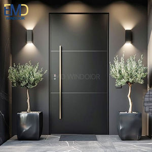 Porte d'entrée moderne en fibre de verre avec <span class=keywords><strong>cadre</strong></span> en profilé d'aluminium - Product Image 1