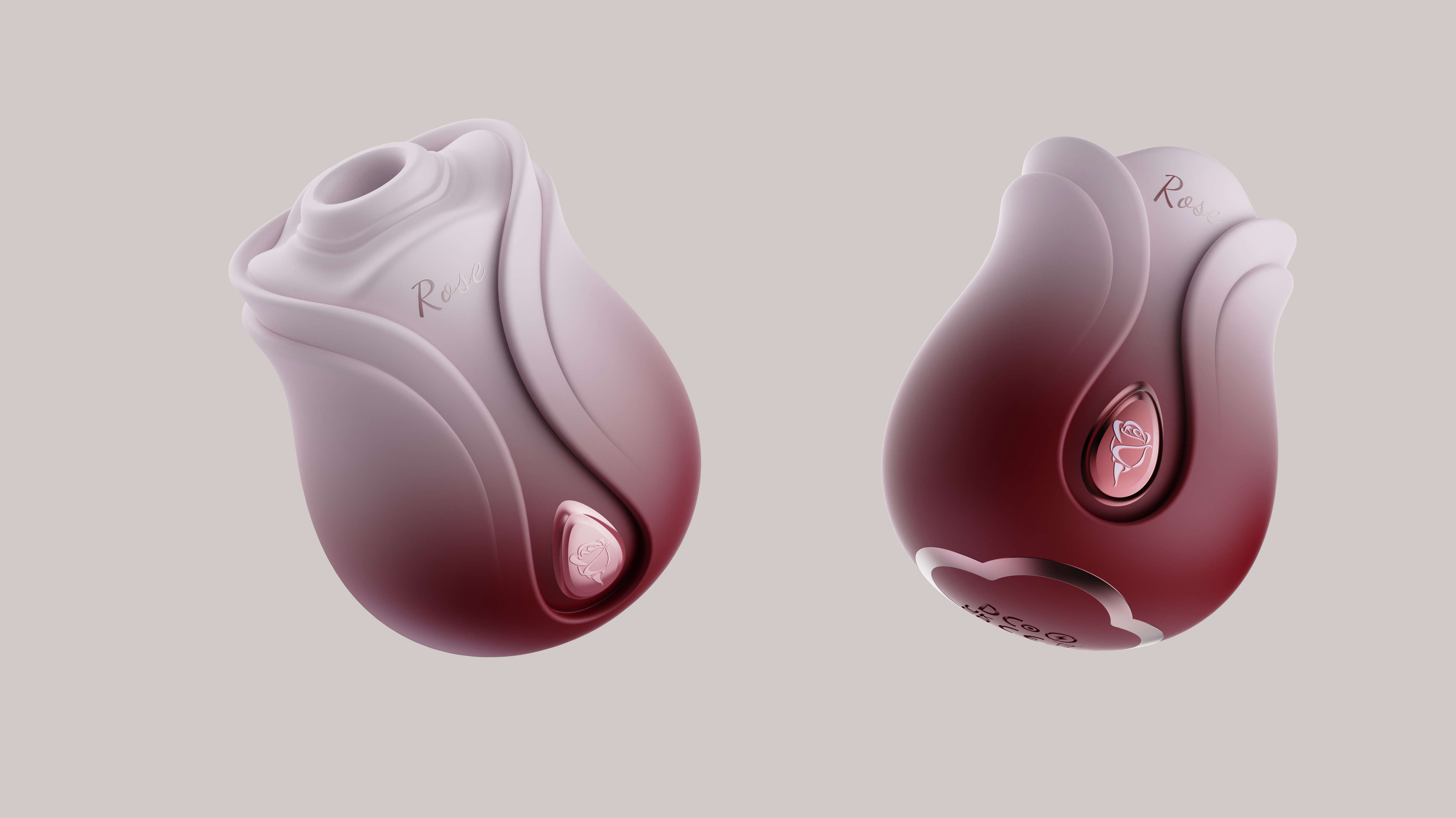 สีขาวและสีแดงเบอร์กันดี