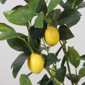 Arbre artificiel en plastique en pot, citronnier, pour décoration intérieure et extérieure, maison, bureau, jardin, plantes artificielles, faux - Product Image 2