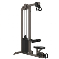 Machine de musculation Lat Pulldown unisexe, ensemble complet, pour entraînement dorsal haut/bas, équipement de fitness pour usage commercial en salle de sport