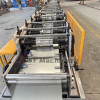 Máquina de Perfilado de Rodillos para Rieles de Estanterías de Almacén, Línea de Producción de Perfiles para Rieles de Estanterías de Alta Resistencia