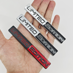 Stiker Logam 3D Edisi Terbatas, Perekat Sendiri, Tahan Air, untuk Bagasi Belakang Motor, Stiker <span class=keywords><strong>Fender</strong></span>, Dekorasi & Pelindung Bodi - Product Image 4