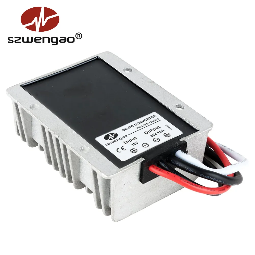 dc dc converter 12v to 36v 10a step up voltage regulator for car