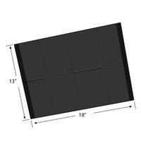 Serviettes en papier de tatouage en PVC jetables 3 plis bavoirs dentaires étanches pour les patients emballage postal d'ordures de boissons avec logo personnalisé