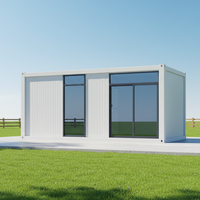 Maisons conteneurs modulaires préfabriquées en kit 10ft 20ft 40ft – Habitation de luxe portable, chambre moderne et usage hôtelier