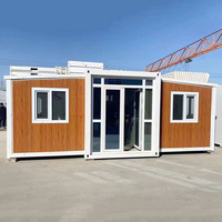 Meilleure vente de petites maisons en conteneur pliable/extensible préfabriquées de luxe maison en conteneur mobile pliante de 20/40ft