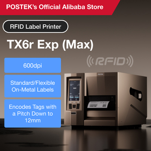 포스텍 라벨 프린터 TX Exp(Max) 시리즈 고해상도 600Dpi 산업용 <span class=keywords><strong>RFID</strong></span> 열전사 라벨 프린터 (<span class=keywords><strong>RFID</strong></span> 라벨용) - Product Image 2