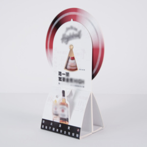 Rotating 3D <b>Table</b> <b>Card</b> Self Erecting Boxes with Multi-Layer Design and Disc for Beverage Fun Games Interactive Event Promotions - Product Image 2