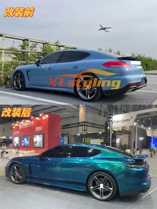 Kit de carrocería de parachoques delantero de conversión de coche XLstyling para Porsche Panamera 970 10-16 actualización antigua a nuevo <span class=keywords><strong>971</strong></span> <span class=keywords><strong>971</strong></span>,2 21-23 look Bodykit - Product Image 5