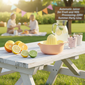 Exprimidor automático para procesamiento de frutas y leche Línea de fiesta de verano de 220V con motor esencial y componentes del motor - Product Image 3