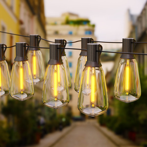 Bombillas LED ST38 Atenuables, Guirnalda de Luces de Exterior de 30 Metros, Impermeable IP65, Colgante para Exteriores, Porche, Jardín, Patio Trasero, Cafetería, PVC, <span class=keywords><strong>2700K</strong></span> - Product Image 5