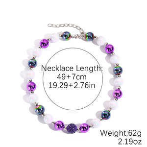 Collar Gótico Negro <span class=keywords><strong>de</strong></span> Halloween con Colgante <span class=keywords><strong>de</strong></span> Araña <span class=keywords><strong>de</strong></span> Cristal Rojo Facetado, Gargantilla Punk para <span class=keywords><strong>Mujer</strong></span>, Decoración para Disfraces - Product Image 6