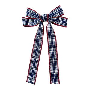 Niedliche Modische Flache Stoffbezogene Haarspangen mit Banddesign Ausgefallene Haaraccessoires für Mädchen - Product Image 3