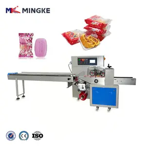 Factory price flow packaging soap packing machine manufacturer