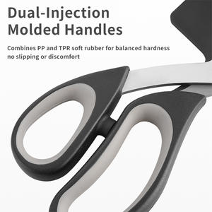 <span class=keywords><strong>Ciseaux</strong></span> <span class=keywords><strong>à</strong></span> <span class=keywords><strong>pizza</strong></span> professionnels 2-en-1 en acier inoxydable, poignée durable en caoutchouc et plastique, outil de cuisine facile <span class=keywords><strong>à</strong></span> utiliser, lavage <span class=keywords><strong>à</strong></span> la main - Product Image 5