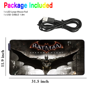 Tùy chỉnh thiết kế in thăng hoa trống cao su tự nhiên Chuột Mat chơi game RGB LED Gaming Mouse Pads - Product Image 2