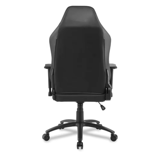 Chaise de jeu à hauteur réglable en cuir PU avec cadre en métal Silla Gamer, siège de direction pivotant, appui-tête réglable pour le bureau et la maison - Product Image 4