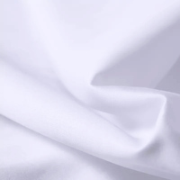 Parure de Lit d'Hôtel Haut de Gamme Personnalisée avec Logo, Housse de Couette Blanche et Drap de Lit, 100% Coton