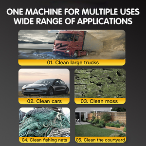 Máy rửa áp lực cao Máy rửa áp lực Máy rửa áp lực cao Máy rửa áp lực máy rửa xe máy giặt máy bay phản lực sạch hơn - Product Image 6
