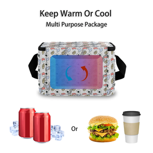 9 lon thiết kế thời trang bãi biển dã ngoại Túi lạnh tái sử dụng 20L cá hồi Sushi in cách điện cắm trại thân thiện với môi hộp mát - Product Image 3