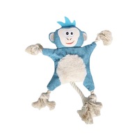 Jouet créatif personnalisé Songshan Toys pour chien, nouveau jouet à couiner en peluche résistant à la mastication, corde en coton à nœuds pour l'entraînement, multi-fêtes pour animaux de compagnie