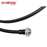 200cm Rfvoton Rf konektor Din steker ke Din Plug untuk 1/2 rakitan kabel Super fleksibel