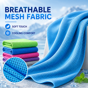 Toalla Refrescante de Microfibra <span class=keywords><strong>Freesoul</strong></span>, Toalla Fría Instantánea para el Cuello, Toalla Deportiva para el Gimnasio, para Clima Cálido - Product Image 5