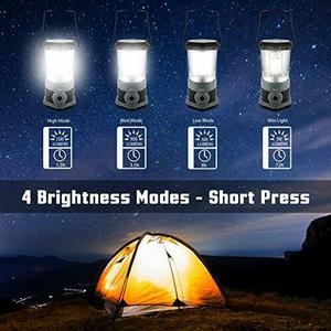 Lanterne de <span class=keywords><strong>camping</strong></span> 3x cob LED 4D alimentée par batterie sèche 1250 lumens, lampe d'extérieur portable pour tente, lampe suspendue pour <span class=keywords><strong>Camping</strong></span> chaud - Product Image 4