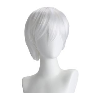 Parrucca Cosplay Anime-<span class=keywords><strong>Tokyo</strong></span> <span class=keywords><strong>Ghoul</strong></span> - Yakuza tipo-Kimihiro Kinoshita-argento-bianco Halloween - Product Image 4