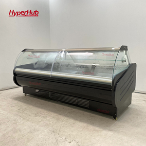 Vitrine Réfrigérée en Acier Inoxydable sur Mesure, Fourniture Directe Usine, avec Grand Espace de Rangement Inférieur - Product Image 6