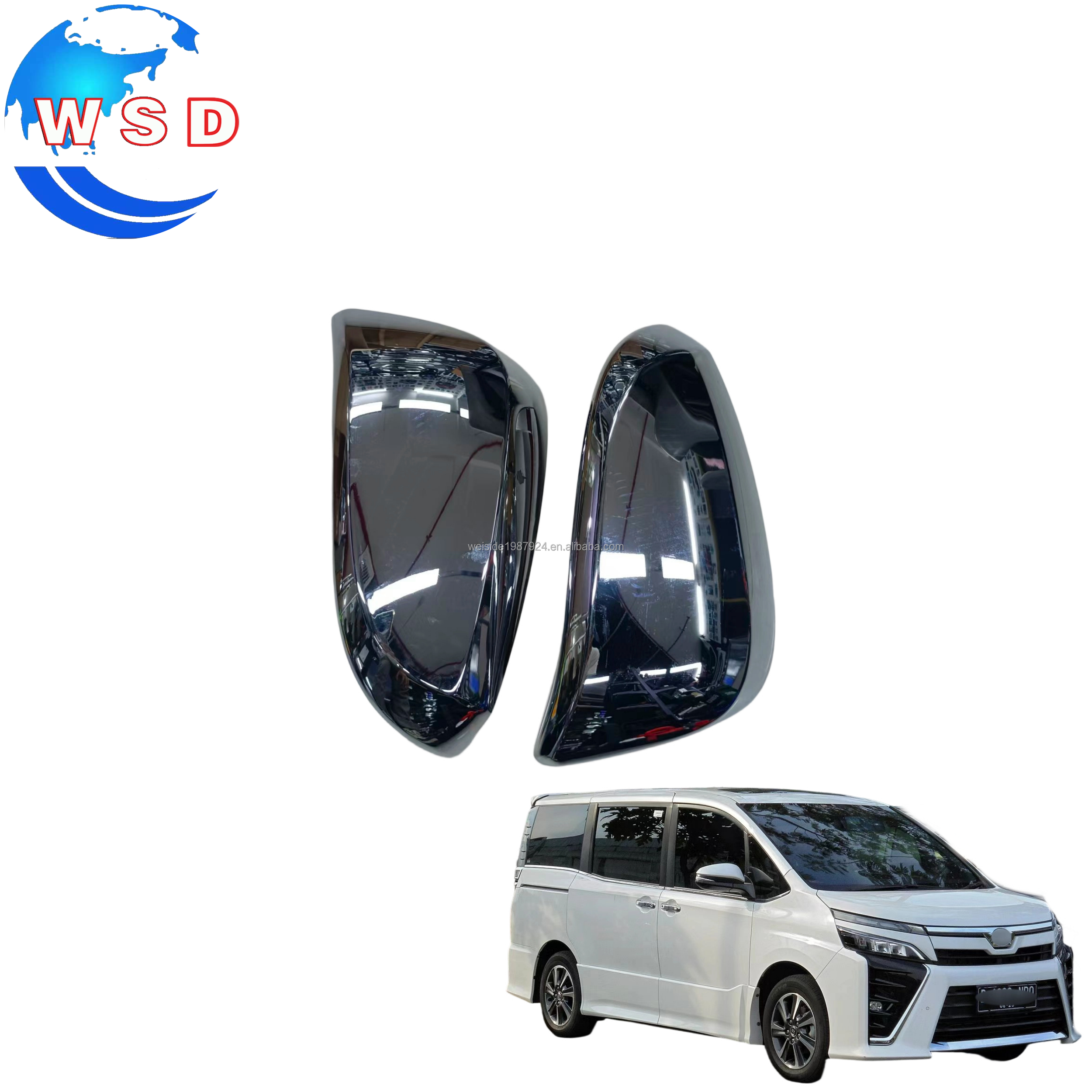 hacci ミラー　ミラー　ボクシー In Stock Mirror Cover Toyota Voxy Waterproof TPE Car Matting