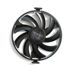 Ventilador de Refrigeración para Tarjetas Gráficas XFX AMD <span class=keywords><strong>Radeon</strong></span> <span class=keywords><strong>RX</strong></span> <span class=keywords><strong>480</strong></span> 470 570 580 470D RS Black Wolf, FDCU12S9-C DC 12V 0.45A, Enfriador de GPU XFX 570 580 - Product Image 5