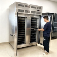 100 kg zware industriële automatische snelvriezer, blastchiller, roestvrij staal, luchtgekoeld, snel IQF-vriesapparaat 28