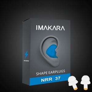 سدادات أذن على شكل إيميبوبو للنوم المضاد للضوضاء، سدادات أذن بلاستيكية عازلة للصوت، غير سامة وصديقة للأذن وآمنة جوهريًا - Product Image 3