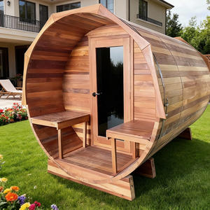 ลูกบาศก์จากุซซี่ขนาด3-6คนซาวน่ากลางแจ้งสำหรับสถานที่ในฤดูหนาว - Product Image 6