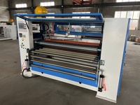 Ligne de laminage à chaud PUR - Machine de laminage de films PVC, PET, CPL pour revêtements de sol en bois, panneaux muraux, portes d'armoires et de placards