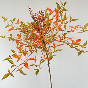 ต้นไม้ประดิษฐ์ Meng Jie รุ่น Nandina Domestica สูง 160 ซม. สีเขียว สำหรับตกแต่งภายในบ้าน สไตล์มินิมอลแบบนอร์ดิก - Product Image 4