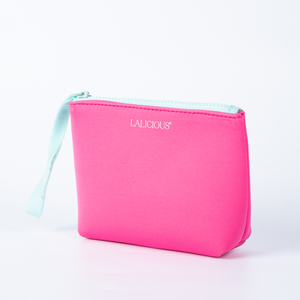 BSCI Custom Print <b>Small</b> Neoprene Pouch Maquillaje Bolsas <b>Travel</b> Makeup Clutch Beauty <b>Bag</b> Silicone Cosmetic <b>Bags</b> - Product Image 5