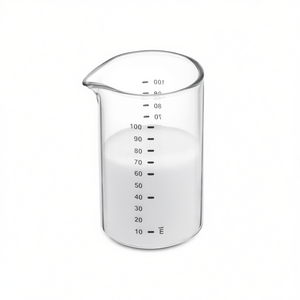 Mini taza medidora de 100 ml de vidrio transparente con boquilla para uso en la cocina - Product Image 2