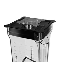 Licuadora 2 en 1 RANBEM, Máquina para Hacer Fufu, 2200W, Alta Potencia, 2L, Velocidad Variable, Multifuncional, Molinillo para Smoothies, Motor de Cobre Puro, Uso Doméstico