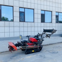 Équipement agricole télécommandé de 50 m, équipement agricole, tracteur à chenilles, via dossier rotatif