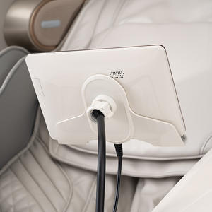 Blanc 4d sl piste zéro gravité ai ion chaise de massage physiothérapie infrarouge complet du corps - Product Image 4