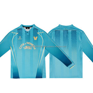 Camiseta de Fútbol Personalizada con Logotipo, Manga Corta, Transpirable, de Secado Rápido, Otoño Invierno 2026, Estilo Retro, Gruesa, Combinable con Todo - Product Image 2