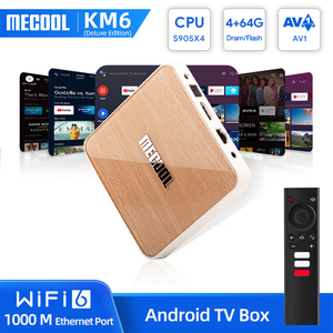<span class=keywords><strong>MECOOL</strong></span>-Caja de <span class=keywords><strong>TV</strong></span> <span class=keywords><strong>KM6</strong></span> con Wifi 6, venta al por mayor, <span class=keywords><strong>MECOOL</strong></span> <span class=keywords><strong>KM6</strong></span> S905X4 Deluxe, Android, nuevo AV1, Youtube, 4K, Windows 10, soporte de cuatro núcleos - Product Image 6