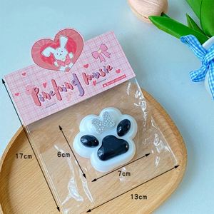 Cute Plastic Decompress Sensory Cat Claw Pinch Toy for Children Slow <b>Rebound</b> Squeeze Toy with Silicone Pressure Relief - Product Image 3